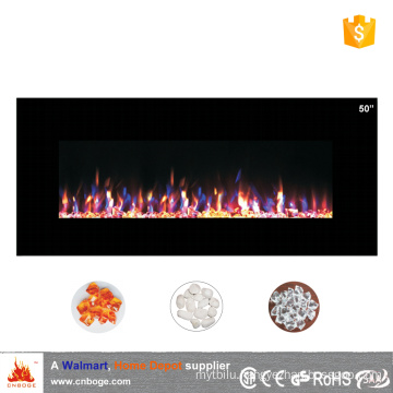 Home depot decorative wall mount led electric fireplace heater